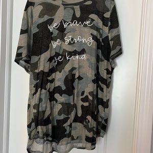 2X camo t-shirt